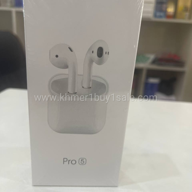 Promotion កាស Bluetooth Pro5 សំលេងលឺច្បាស់ល្អនិងបុកបាសថ្មកាន់ប្រើបានយូរហូតដល់120ម៉ោង