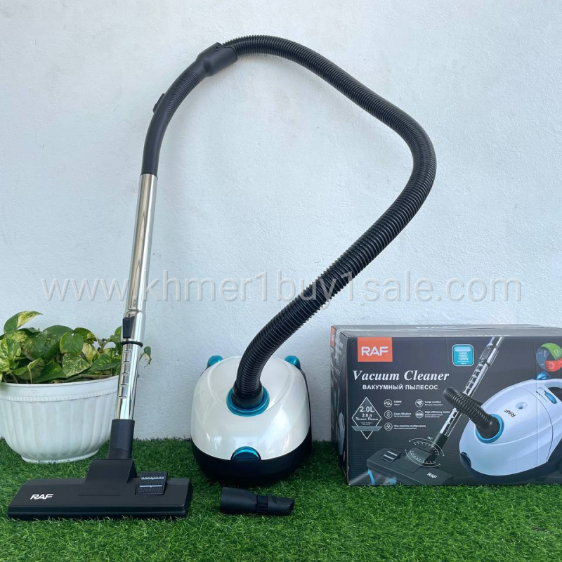 ម៉ាសុីនប៊ូមធូលី BRAND RAF កំលាំង1200W  ចំនុះ2L