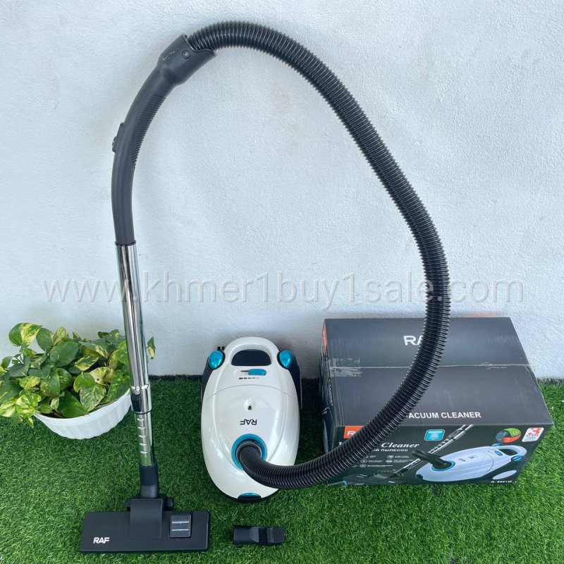 ម៉ាសុីនប៊ូមធូលី BRAND RAF កំលាំង1200W  ចំនុះ2L