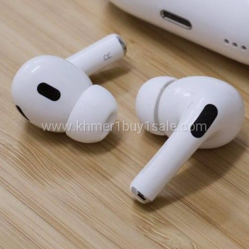 កាស AirPods Pro មានមុខងារសំខាន់ៗដូចជា:  • សម្លេងពិរោះ បាសបុកខ្លាំង???? • គេខលមកលើកនិយាយបានធម្មតា